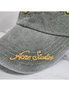 Embroidered Logo Ball Cap Sage Green - ACNE STUDIOS - BALAAN 8