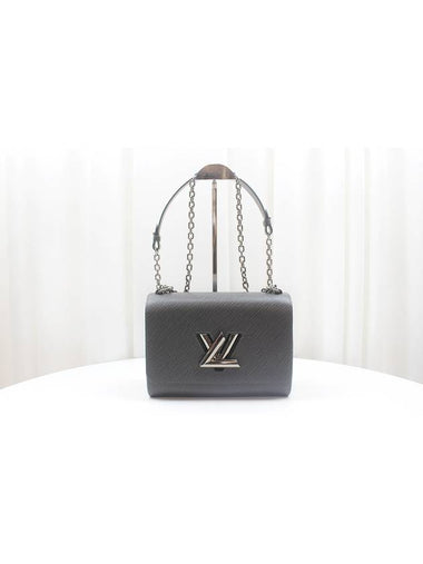 Epi Twist MM Shoulder Bag Etang Metallic Gray M56530 - LOUIS VUITTON - BALAAN 1