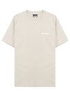 Le Logo Short Sleeve T-Shirt Light Beige - JACQUEMUS - BALAAN 2