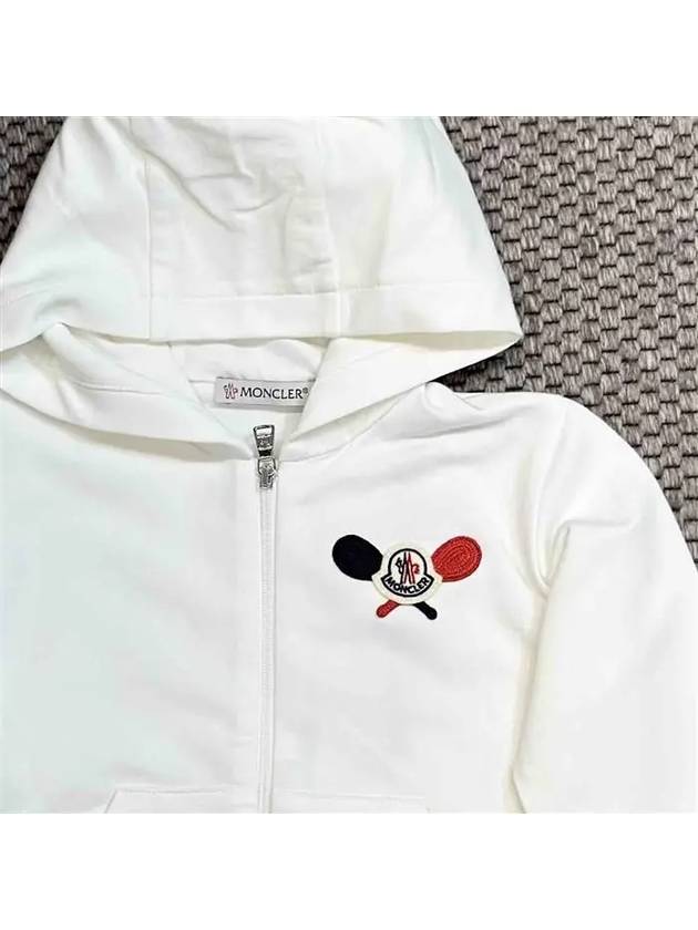 Moncler Baby Hooded Zip Up White - MONCLER - BALAAN 2