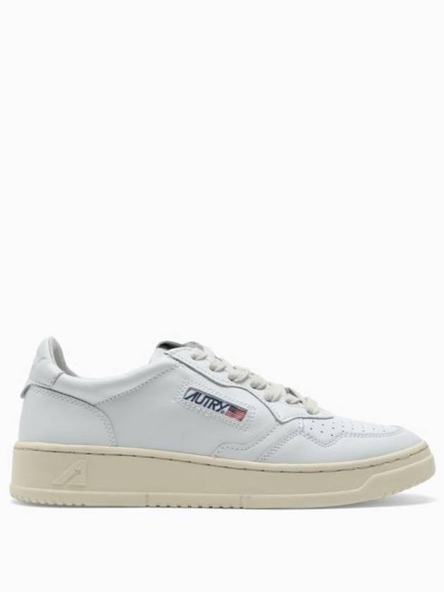 Medalist Leather Low Top Sneakers White - AUTRY - BALAAN 2