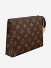 Pochette Toilet 19 Monogram Pouch Bag Brown - LOUIS VUITTON - BALAAN 3