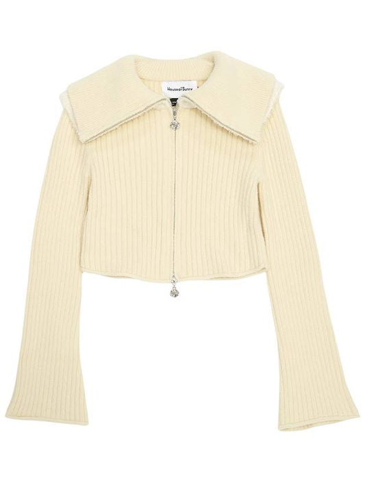 House of Sunny VOL22124 BUTTER Women s Crop Cardigan - HAUS OF HONEY - BALAAN 1