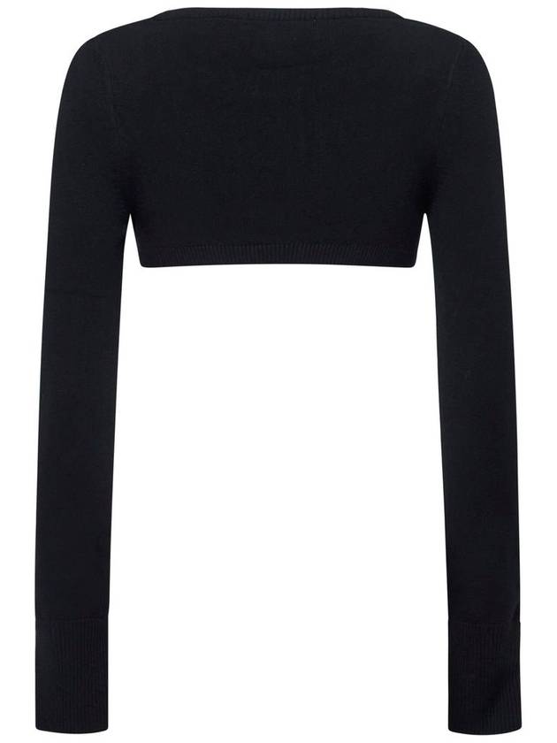 Marine Serre Ultra Cropped Sweater - MARINE SERRE - BALAAN 2