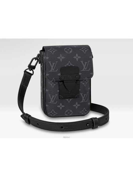 S-Lock Vertical Monogram Wearable Cross Bag Grey - LOUIS VUITTON - BALAAN 2