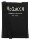 Graffiti Edge Small Cross Bag Black - ALEXANDER MCQUEEN - BALAAN 2