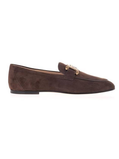 Women's Kate Suede Loafers Brown - TOD'S - BALAAN 2