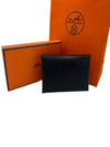 Calvi Duo Compact Card Wallet Noir - HERMES - BALAAN 2