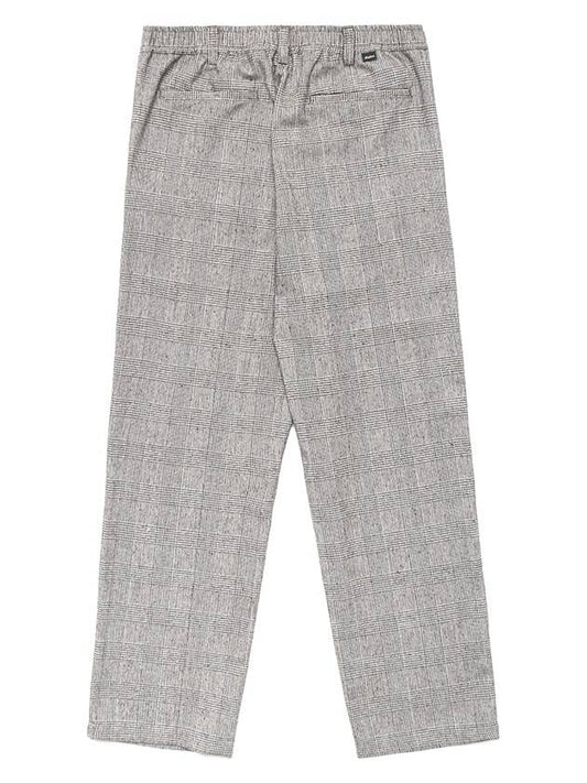 Health Seekers Golfers Wool Check Trousers BEIGE - MALBON GOLF - BALAAN 2