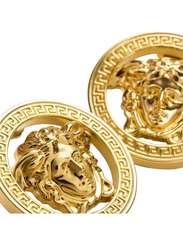 Medusa head motif earrings 10163671A00620 - VERSACE - BALAAN 3