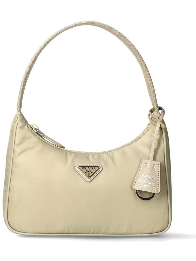 Re-Edition 2000 Re-Nylon Mini Shoulder Bag Desert Beige - PRADA - BALAAN 2