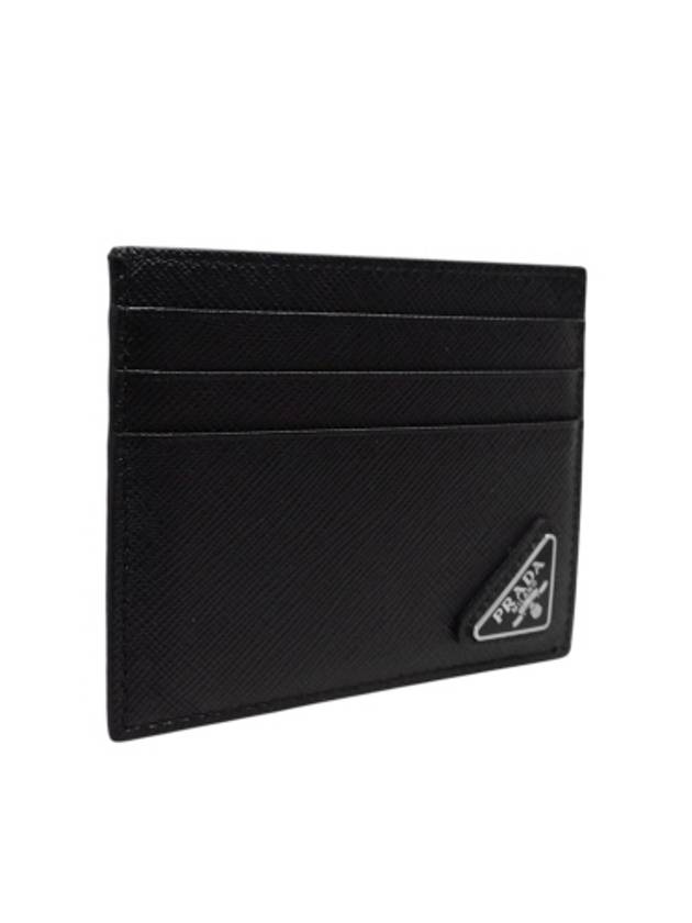 2MC223 Saffiano triangle logo card wallet - PRADA - BALAAN 2