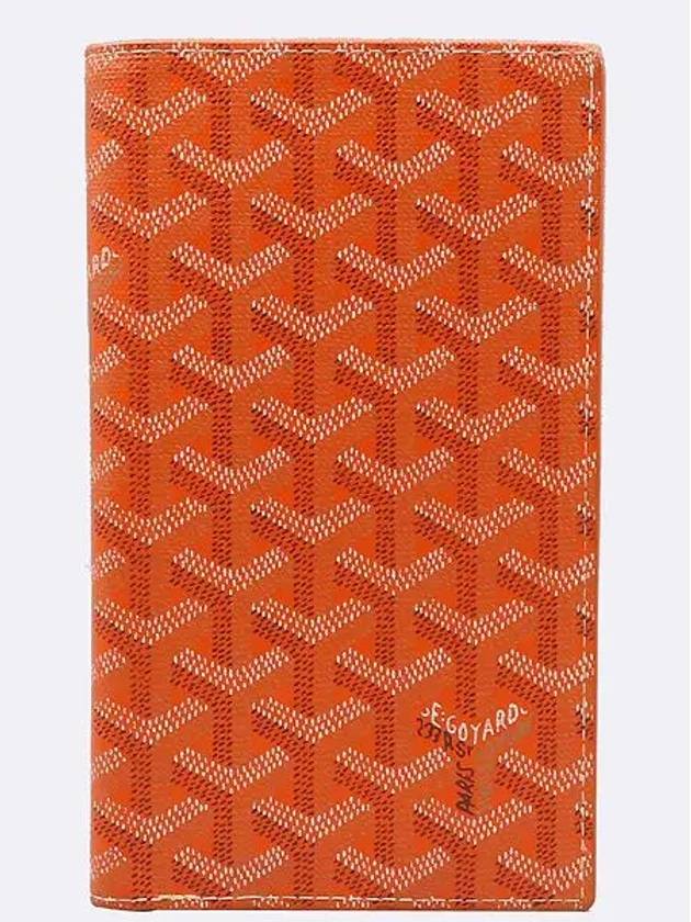 Orange color PVC SAINT ROCH long wallet - GOYARD - BALAAN 1