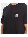 WIP Short Sleeve Pocket T Shirt Black I030434 89 XX - CARHARTT - BALAAN 5