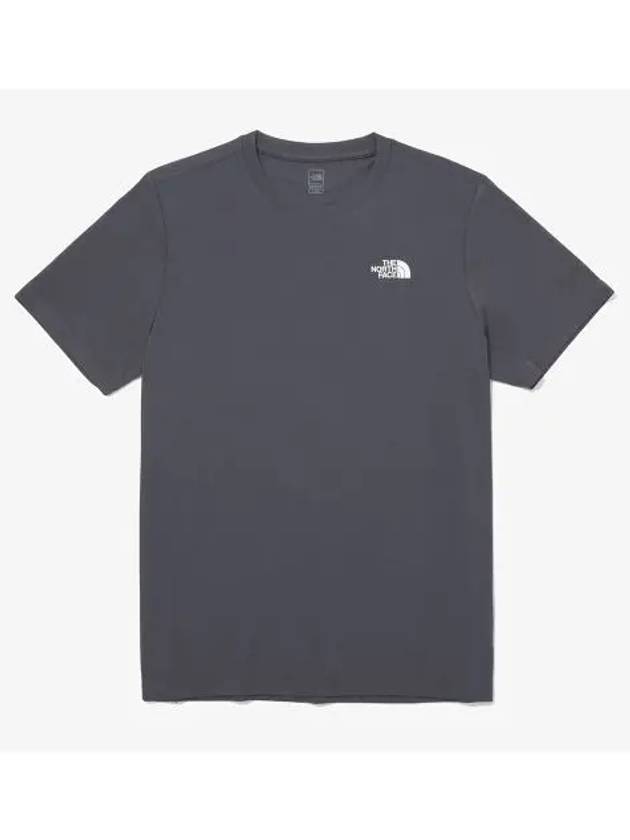 The North Face NT7UQ06B Men s Recovery Short Sleeve Round Tee - THE NORTH FACE - BALAAN 1