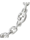 Interlocking G Chain Bracelet Silver - GUCCI - BALAAN 3