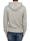 Tricolor Fox Patch Zip Up Hoodie Grey - MAISON KITSUNE - BALAAN 6