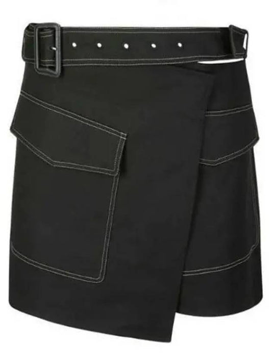 Trench Skirt M06HW301 001 Wrap - HELMUT LANG - BALAAN 1