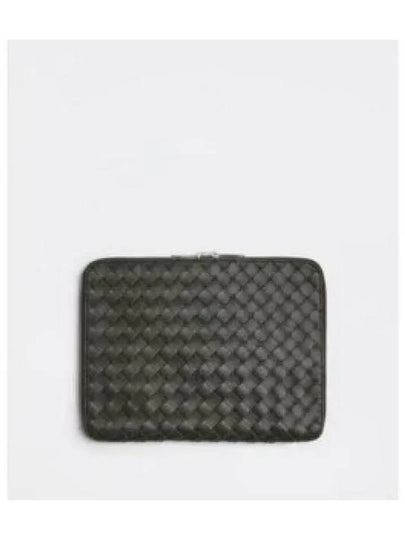 Classic Intrecciato Zipper Clutch Bag Camping - BOTTEGA VENETA - BALAAN 2