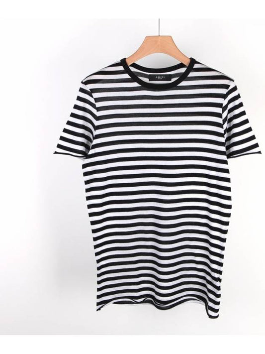 Striped Round Black White MST02 - AMIRI - BALAAN 1