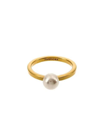 Treated Freshwater Cultured Pearl Ring Gold - PANDORA - BALAAN 2