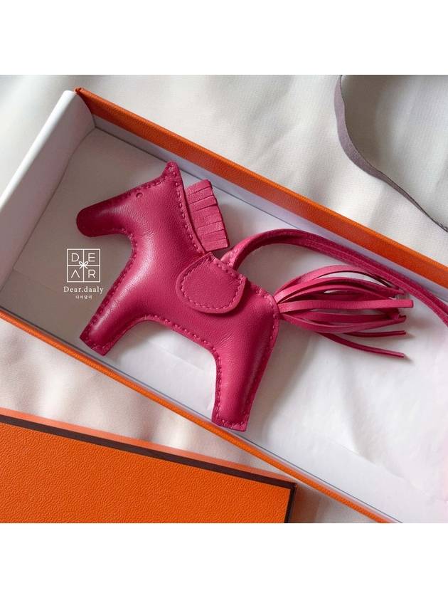 Rodeo Pegasus PM Bag Charm Rose Mexico - HERMES - BALAAN 2