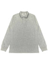 Cotton Polo Shirt Grey - BRUNELLO CUCINELLI - BALAAN 3