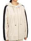 Fennec Hooded Jacket Ivory Black - MAX MARA - BALAAN 5