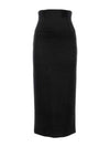 23FW Philasophy di Lorenzo Serafini Women's Midi Pencil Skirt A01095728 0555 Black BPG - PHILOSOPHY DI LORENZO SERAFINI - BALAAN 1