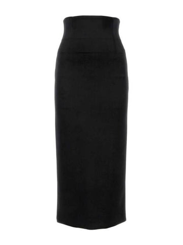 23FW Philasophy di Lorenzo Serafini Women's Midi Pencil Skirt A01095728 0555 Black BPG - PHILOSOPHY DI LORENZO SERAFINI - BALAAN 1