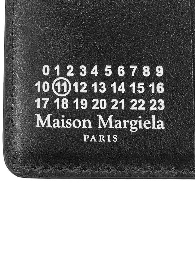 Stitch Keyring Card Wallet Black - MAISON MARGIELA - BALAAN 6