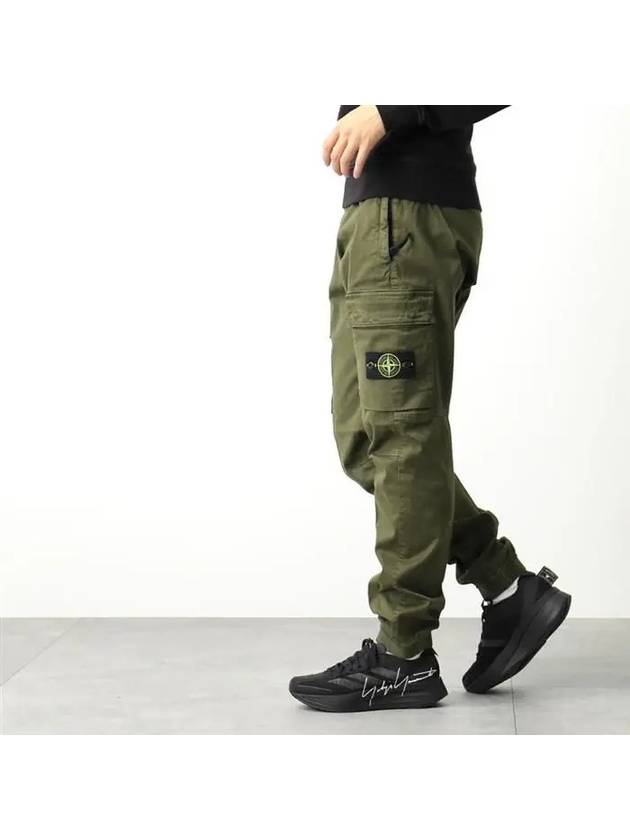 Wappen Patch Cargo Track Pants Green - STONE ISLAND - BALAAN 3