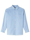 Sela Stripe Shirt Blue - A.P.C. - BALAAN 2