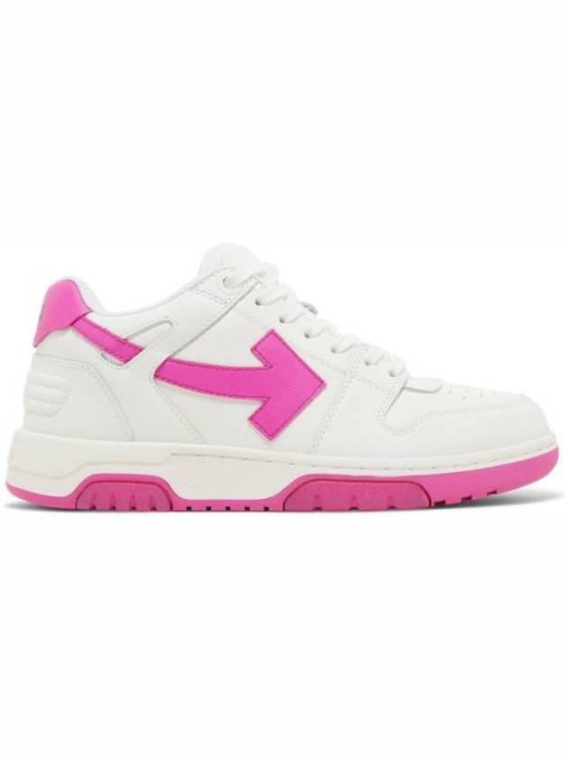 Out Of Office Low Top Sneakers White Pink - OFF WHITE - BALAAN 4