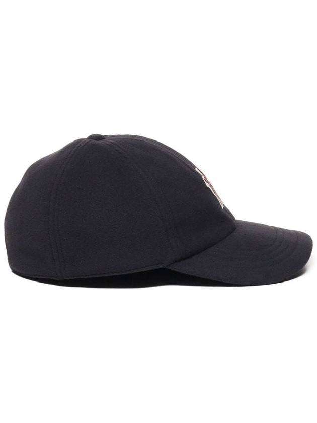 logo ball cap black - MONCLER - BALAAN 4