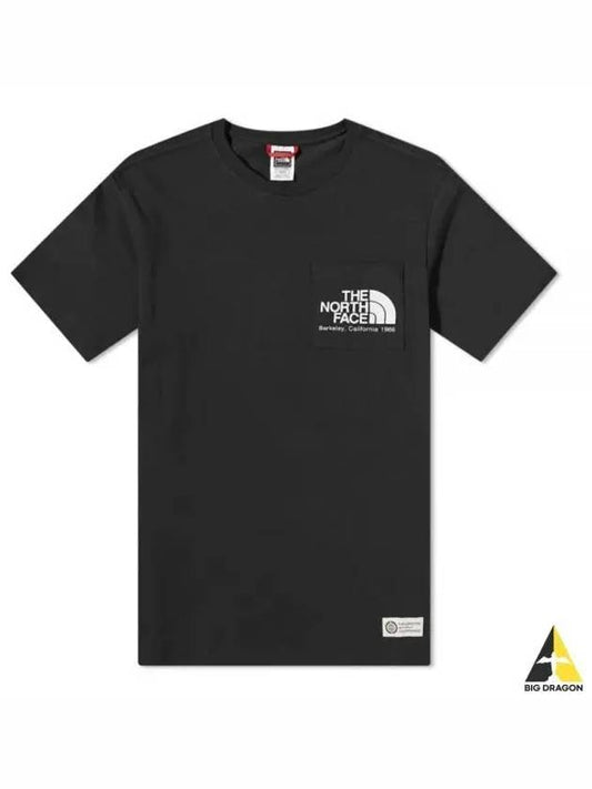 The 23 Berkeley California Pocket Tee NF0A55GDJK3 TEE - THE NORTH FACE - BALAAN 2