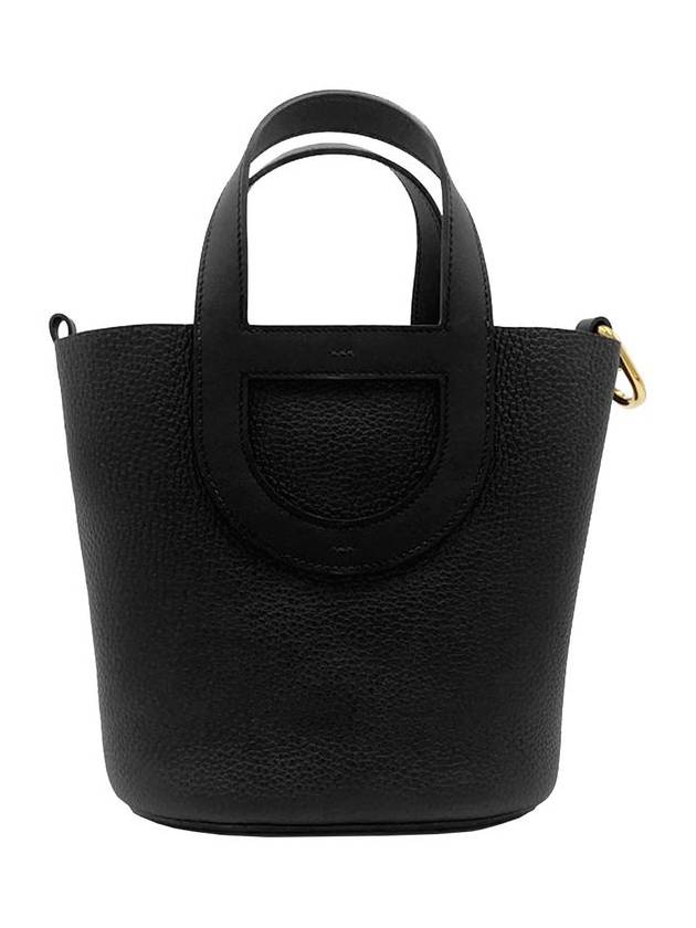 In The Loop 18 Bag Clemence Swift Gold Hardware Noir - HERMES - BALAAN 2