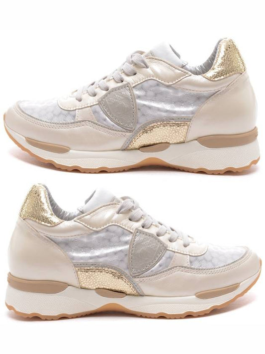 City Leather Low Top Sneakers Ivory - PHILIPPE MODEL - BALAAN 2