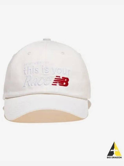 Essential Coverall 66 SGL Lace Ball Cap 10 White - NEW BALANCE - BALAAN 1