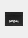 Logo Print Card Wallet Black - BALENCIAGA - BALAAN 2