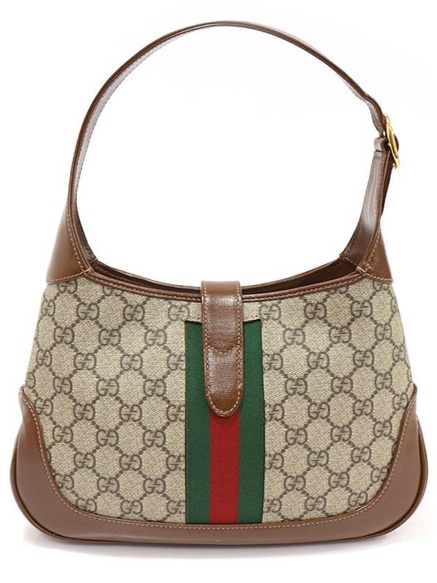 636706 GG Supreme Canvas Gold Plated Jackie 1961 Small Shoulder Bag - GUCCI - BALAAN 4