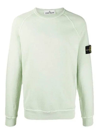 Wappen Patch Round Sweatshirt Mint - STONE ISLAND - BALAAN 2