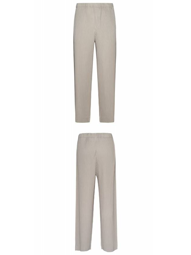 MC March Pleated Straight Pants Beige - ISSEY MIYAKE - BALAAN 5