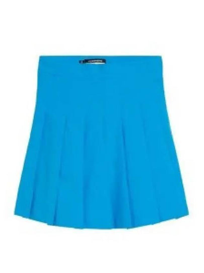 Women's Adina Golf Skirt Brilliant Blue - J.LINDEBERG - BALAAN 2