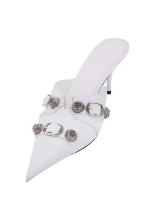 Cagole 70mm Mule Optic White - BALENCIAGA - BALAAN 2