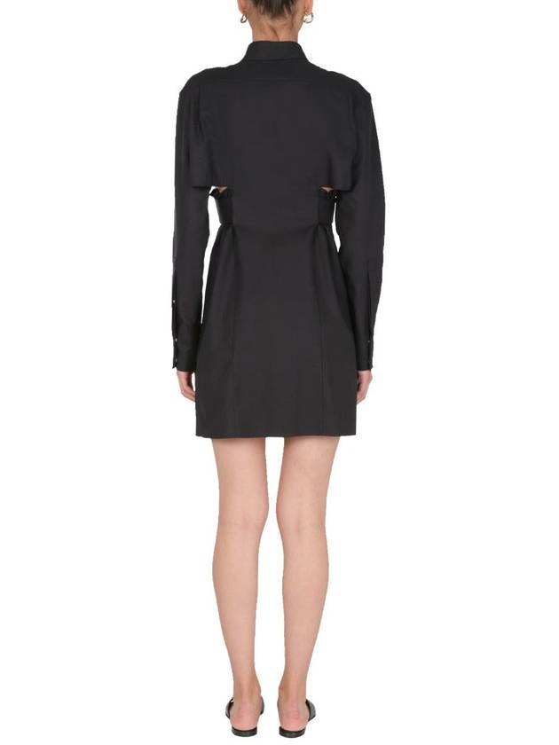 midi dress BW215311T5001 BLACK - GIVENCHY - BALAAN 4