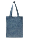 Flock Logo Rue Eco Tote Bag Blue - A.P.C. - BALAAN 4