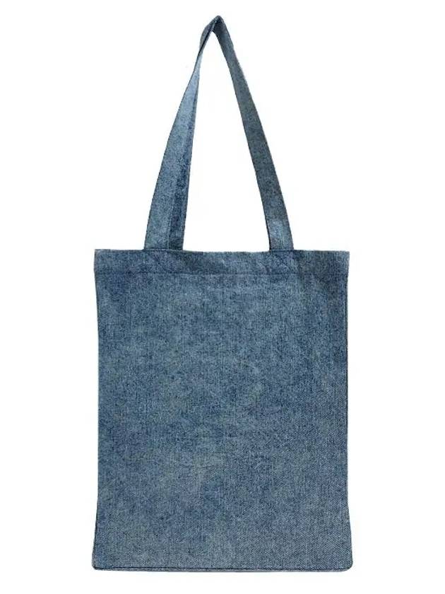 Flock Logo Rue Eco Tote Bag Blue - A.P.C. - BALAAN 4