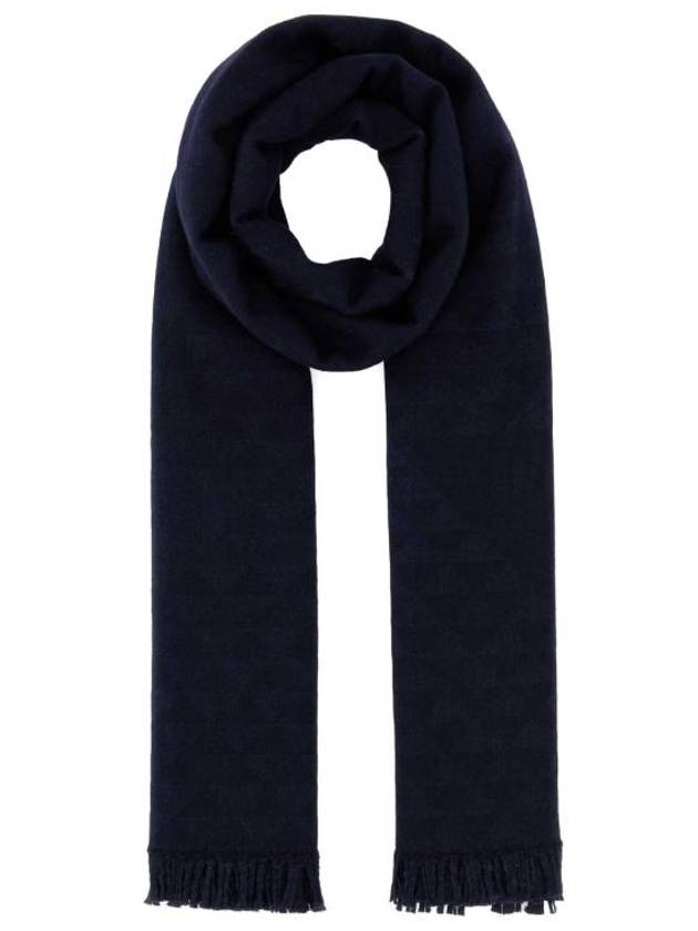 Muffler Scarf 1FS0102D3F F0008 Blue - PRADA - BALAAN 1