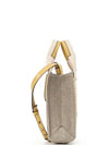 Woody Small Canvas Tote Bag Yellow Beige - CHLOE - BALAAN 3